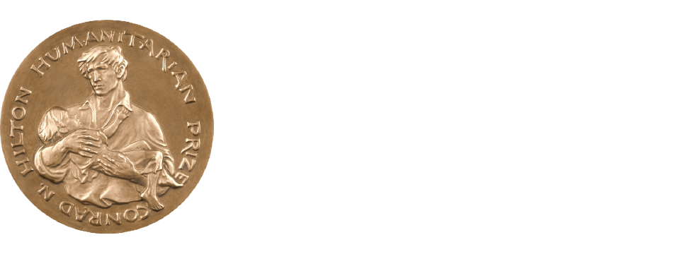 Conrad Hilton Humanitarian Prize logo