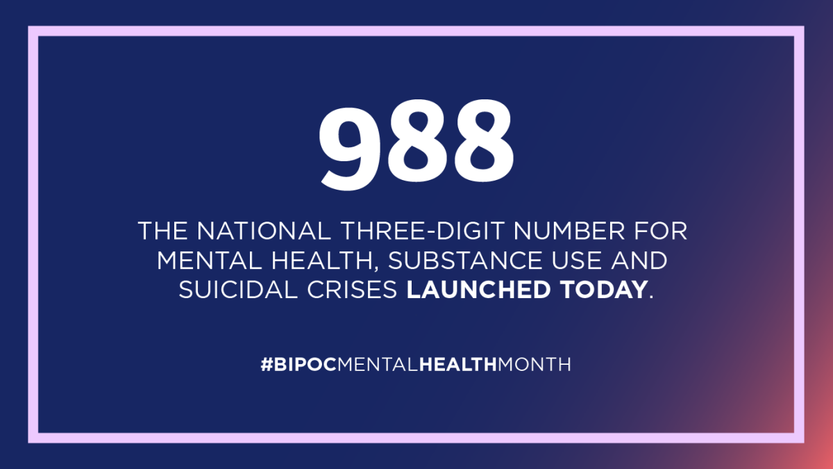 U.S. launches 988: the mental health version of 911