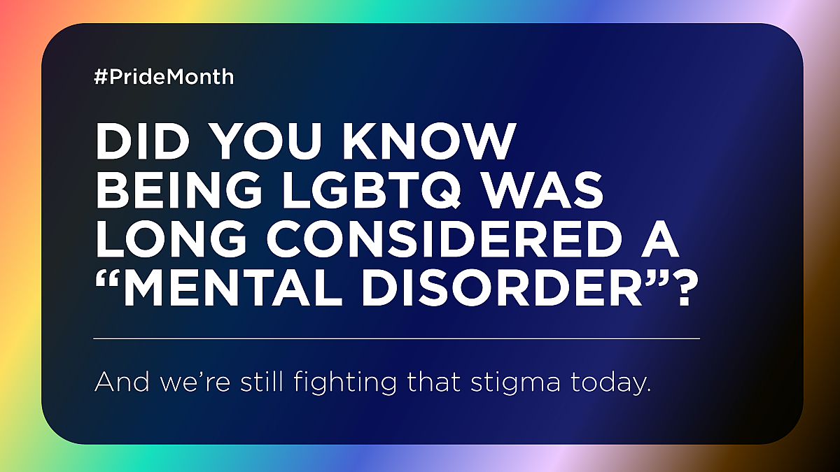 Being LGBTQ was long considered a “mental disorder” Fountain House
